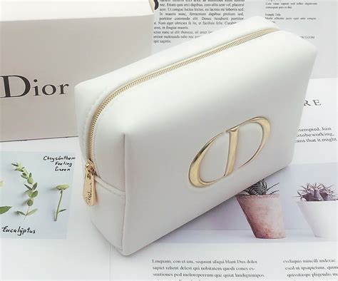 dior blue makeup bag|designer dior makeup bag.